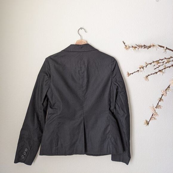 GAP Women's Blazer Black Career Professional Suit Jacket Interview Work Size 4 - Picture 6 of 8